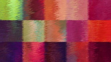 Karmaşık renkli şekilleri olan arkaplan videosu