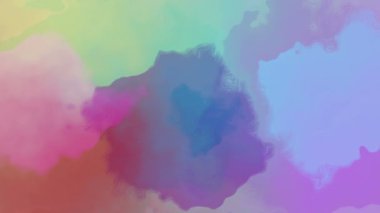 Dağınık boyalı arka plan videosu