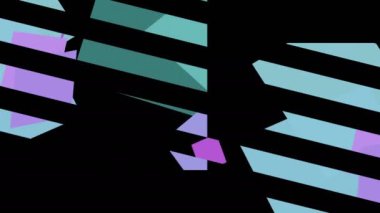 Renkli ışıklar ve güzel desenlerle soyut arkaplan