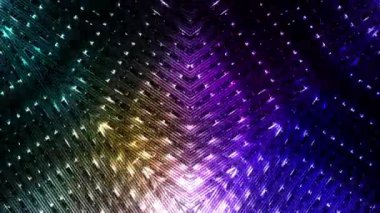 Renkli ışıklar ve güzel desenlerle soyut arkaplan