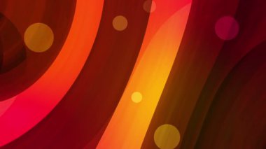 Soyut şekilleri ve hareket eden baloncukları olan sanatsal arkaplan