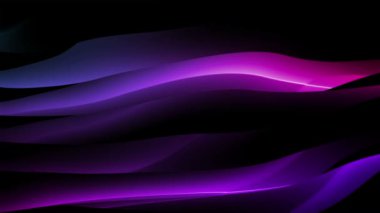 Hareket eden renkli şekillerin sanatsal koyu arkaplanı