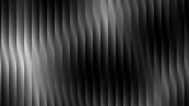 Художественный Минималистический Фон Движущихся Фигур Черно Белых Цветах — стоковое видео