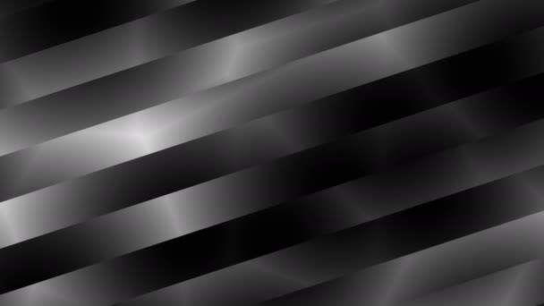 黒と白で動く形の芸術的ミニマリズム的背景 — ストック動画