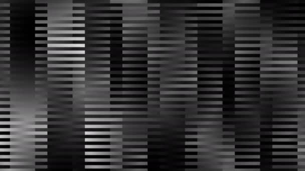 Художественный Минималистический Фон Движущихся Фигур Черно Белых Цветах — стоковое видео