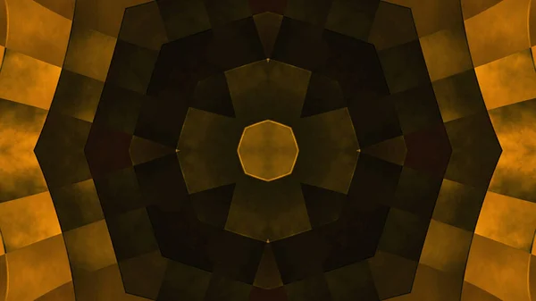 抽象的なカラフルな万華鏡の背景 美しい対称パターン装飾的なテクスチャ — ストック写真