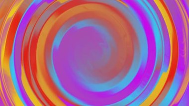 Sarmal hareketle boyanmış video, sanatsal arkaplan