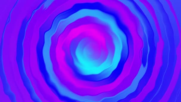 螺旋形运动中带有彩绘色彩的视频 艺术背景 — 图库视频影像