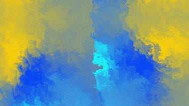 Hareket eden boya renklerine sahip video, sanatsal arkaplan