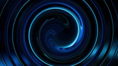 Parlayan neon ışıkları ile soyut arkaplan.