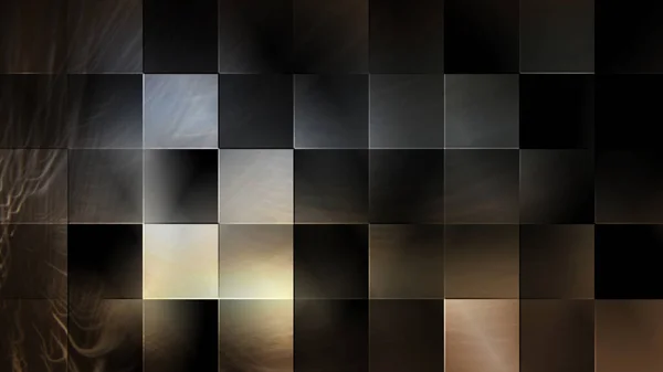 正方形のパターンと抽象的な背景 — ストック写真