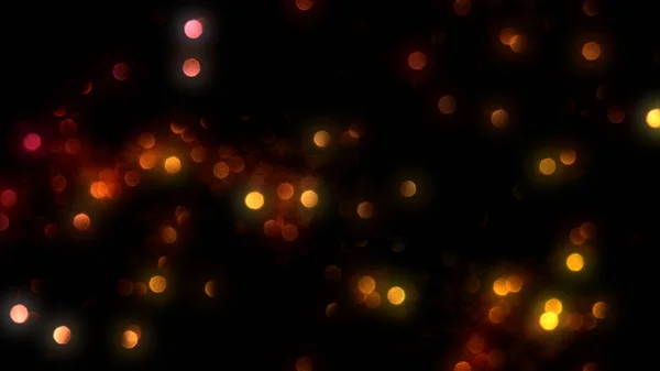 Abstract Background Bokeh Lights Stock Image