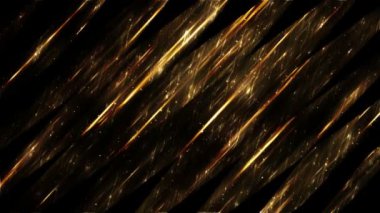 Siyah arkaplanda parlak renkli yanıp sönen ve hareket eden ışıklar