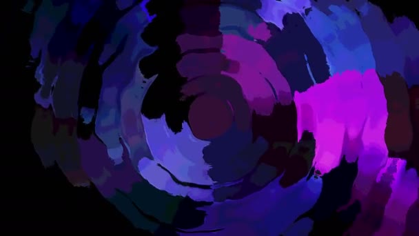 Fondo Púrpura Colorido Abstracto — Vídeos de Stock