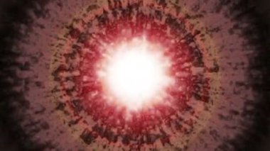 soyut parlak ışık animasyonu