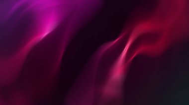 Koyu arkaplanda soyut parlayan renkli duman