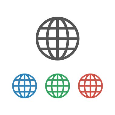 beyaz zemin üzerinde Web simgesi