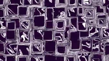 Kare desenli animasyon. Düz arkaplan.