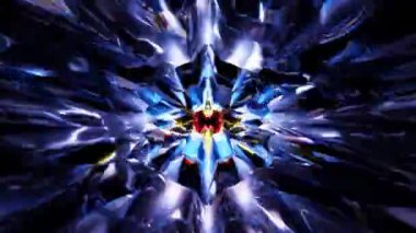 Soyut grafik arkaplan. Işınlanma. Işıldayan dalgalı tüp içinde ulaşım. sıvı desen. Bilim kurgu, fantezi, müzik geçmişi.