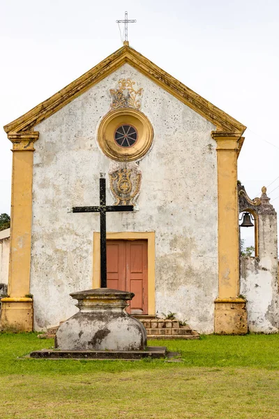 Nossa Sinyora Piedade Katolik Kilisesi Hükümet Üyesi Celso Ramos Santa — Stok fotoğraf