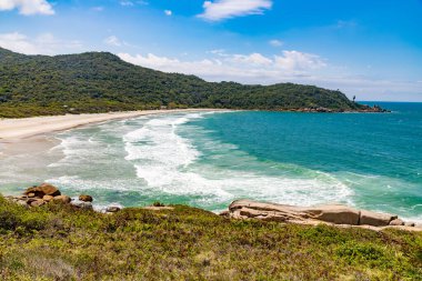 Naufragados plajı, Florianopolis, Santa Catarina, Brezilya