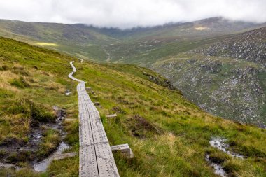 Wicklow Dağı 'nda patika, Wicklow, İrlanda