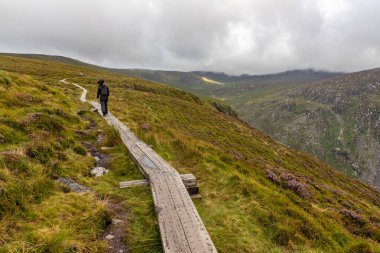 Wicklow Dağı 'nda patika, Wicklow, İrlanda