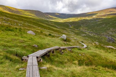 Wicklow Dağı 'nda patika, Wicklow, İrlanda