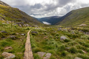 Wicklow Dağı 'nda patika, Wicklow, İrlanda