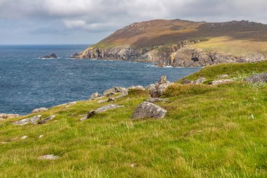 Clogher Head, Dingle, Kerry, İrlanda kıyı yolu