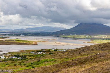 Granuaile Döngü Yolu, Achill Adası, Mayo, İrlanda