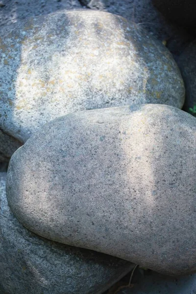 Pebble Stone Texture Background Close Natural Stone — Stock Photo, Image