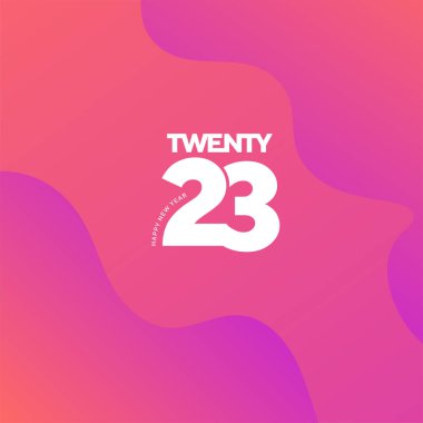 2023 Mutlu Yıllar Kart Tasarımı