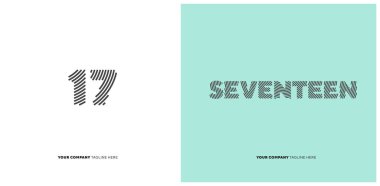 Yıldönümü posteri 17 numaralı yaratıcı şablon