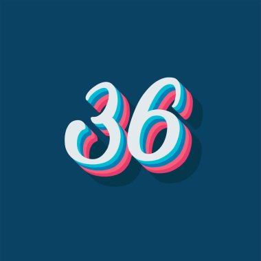 3D grafik poster arkaplanı 36 numara