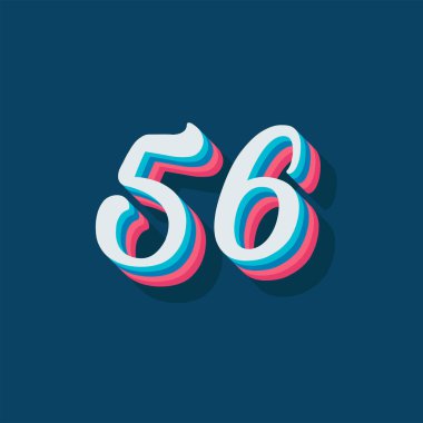 56 numaralı 3d grafik poster arkaplanı