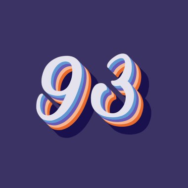 3D grafik poster arkaplanı 93 numara