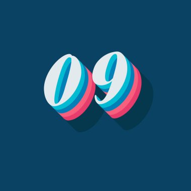 3d grafik arkaplan numarası 09