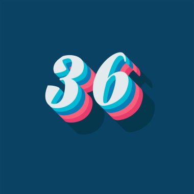 3D grafik poster arkaplanı 36 numara