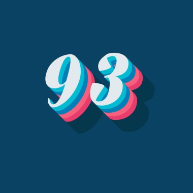 3D grafik poster arkaplanı 93 numara