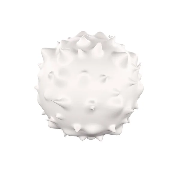 White Blood Cell Realistic Icon Analysis Leukocytes Medical Illustration White — Stock Photo, Image