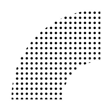 Moda vektörü minimalist geometrik temel noktalar elemanı. Soyut figür Bauhaus formunu şekillendir. Retro stil desen çizimi. Modern tasarım posteri, kapak, kart tasarımı.