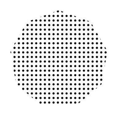 Moda vektörü minimalist geometrik temel noktalar elemanı. Soyut figür Bauhaus formunu şekillendir. Retro stil desen çizimi. Modern tasarım posteri, kapak, kart tasarımı.