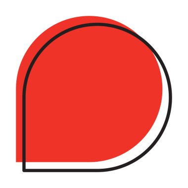 Moda vektörü minimalist geometrik çizgi renk temel elementi. Soyut figür Bauhaus formunu şekillendir. Retro stil desen çizimi. Modern tasarım posteri, kapak, kart tasarımı.