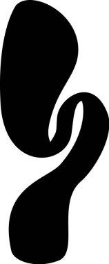 Alfabedeki sıvı vektör harfini göster. Sosyal medya, web tasarımı, poster, afiş, tebrik kartı için büyük harf elementi. Sıvı abc.