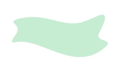 Yeşil kurdele simgesi, web tasarım unsuru. El çizimi vektör çizimi. İş metniniz, tebrik kartınız ve tatilleriniz için yer.