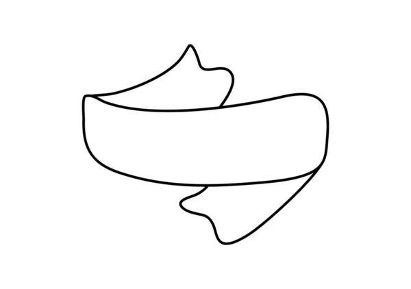 Значок Лилового Баннера Элемент Веб Дизайна Ручной Рисунок Вектора Место — стоковый вектор