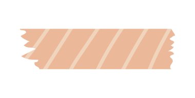 Parlak Scandi vektör sınır washi desenli hatlar. Şekillendirilmiş koli bandı şirin çocuklar için karalama pankartı. İskandinav stili deco kurdele kesimi. Dekoratif modern elementler.