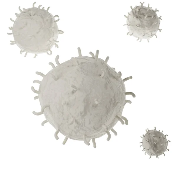 백혈구 아이콘 Leukocyte 배경에 — 스톡 사진