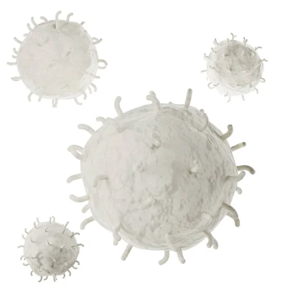 백혈구 아이콘 Leukocyte 배경에 — 스톡 사진